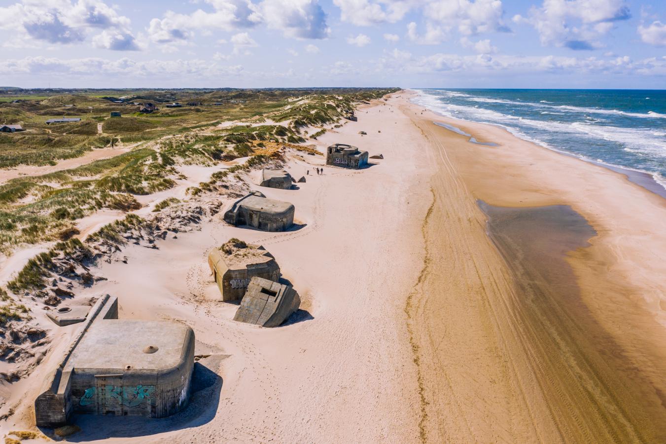 bunkers ved vesterhavet kort Bunkerne Pa Vestkysten Oplev Vesterhavet bunkers ved vesterhavet kort