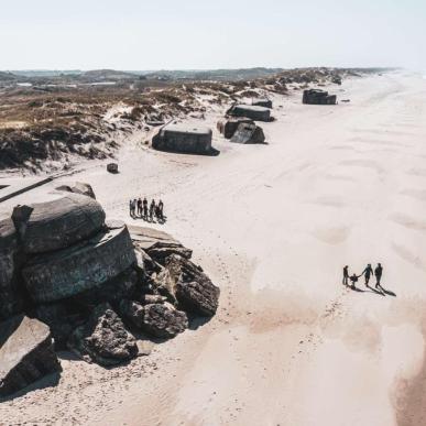 Bunker ved Vesterhavet - Houvig Fæstningen